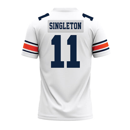 Auburn - NCAA Football : Keshaun Singleton - White Premium Football Jersey-1