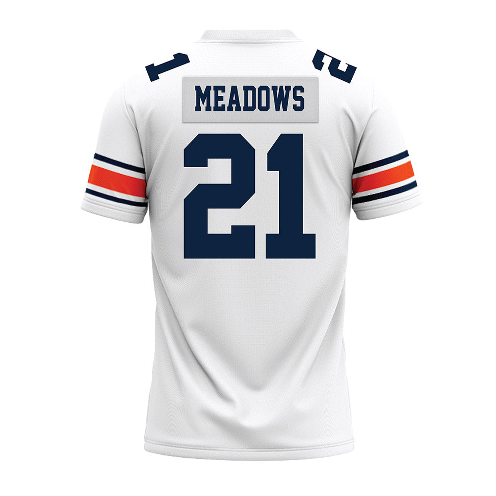 Auburn - NCAA Football : Montavious Meadows - White Premium Football Jersey-1