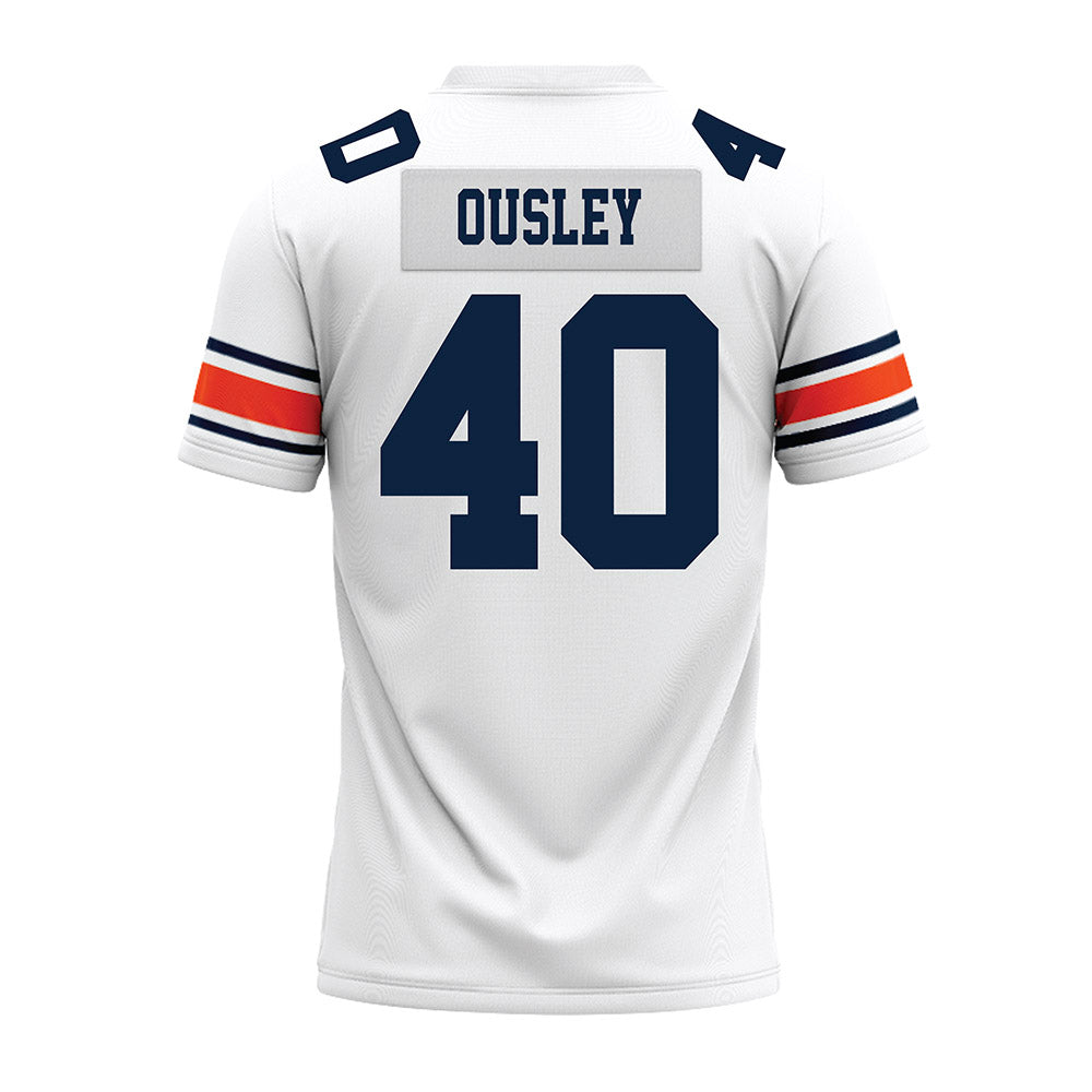 Auburn - NCAA Football : Hunter Ousley - White Premium Football Jersey-1