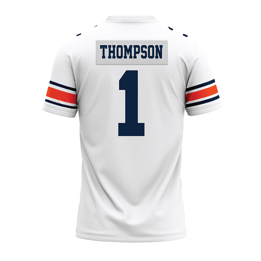 Auburn - NCAA Football : Jerrin Thompson - White Premium Football Jersey-1