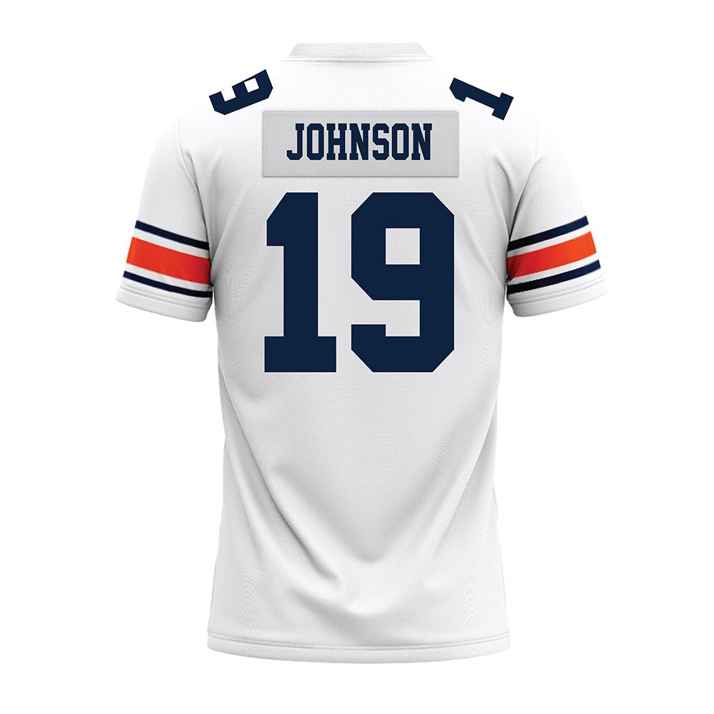 Auburn - NCAA Football : Jake Johnson - White Premium Football Jersey-1