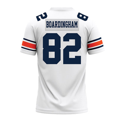 Auburn - NCAA Football : Arlis Boardingham - White Premium Football Jersey-1