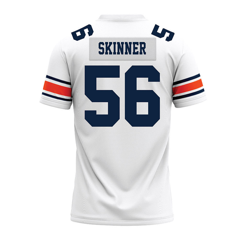 Auburn - NCAA Football : Cole Skinner - White Premium Football Jersey-1