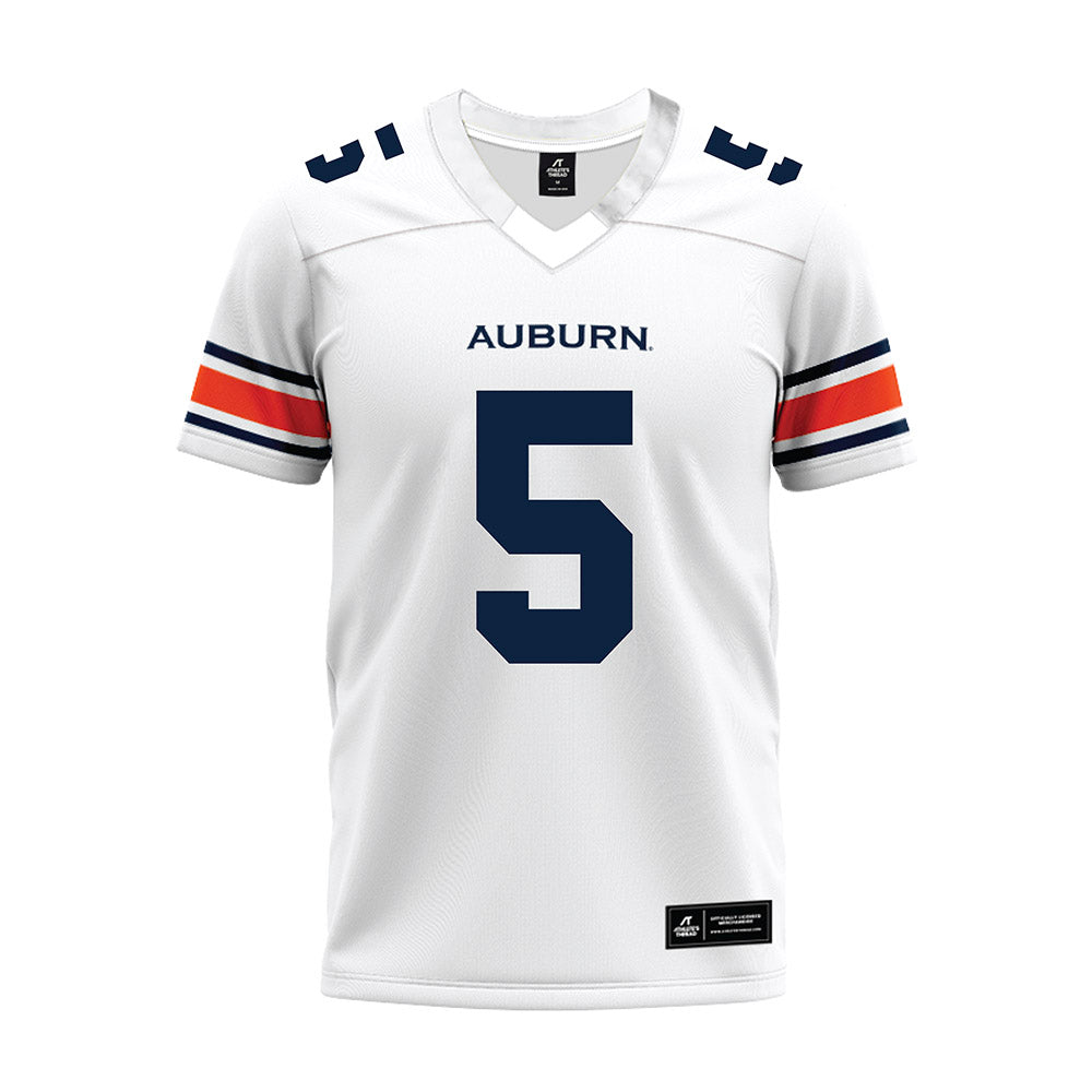 Auburn - NCAA Football : Chas Nimrod - White Premium Football Jersey-0
