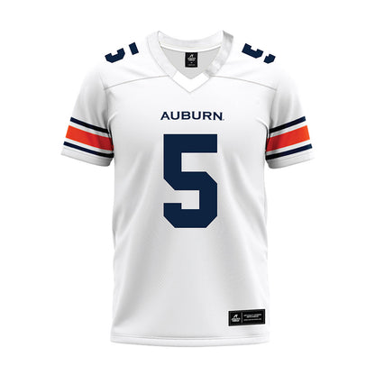 Auburn - NCAA Football : Chas Nimrod - White Premium Football Jersey-0