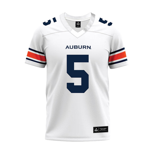 Auburn - NCAA Football : Chas Nimrod - White Premium Football Jersey-0