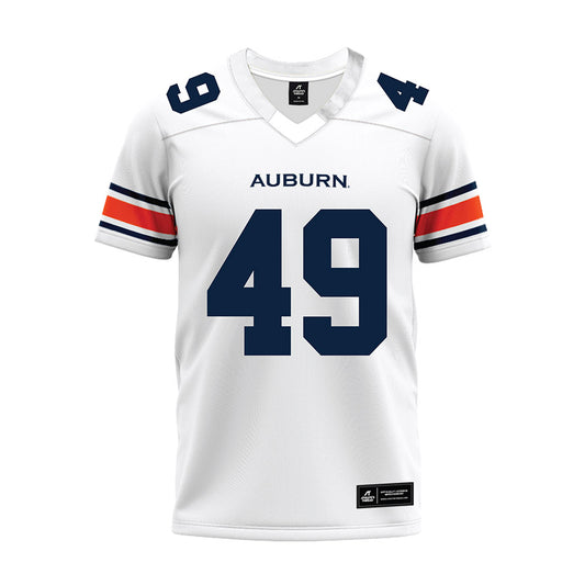 Auburn - NCAA Football : Hudson Powell - White Premium Football Jersey-0