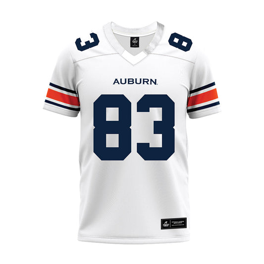 Auburn - NCAA Football : Xavier Newsom - White Premium Football Jersey-0