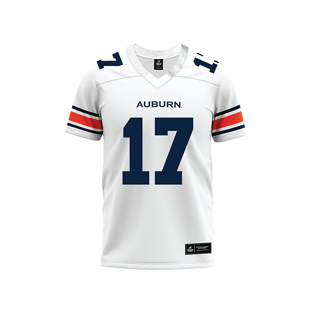 Auburn - NCAA Football : Byrum Brown - White Premium Football Jersey-0
