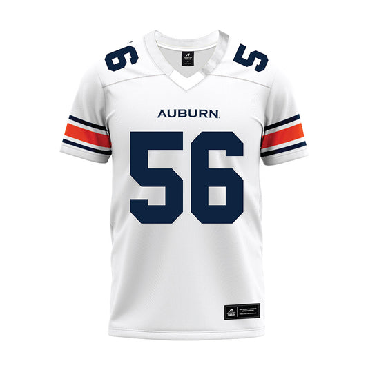 Auburn - NCAA Football : Cole Skinner - White Premium Football Jersey-0