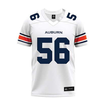 Auburn - NCAA Football : Cole Skinner - White Premium Football Jersey-0