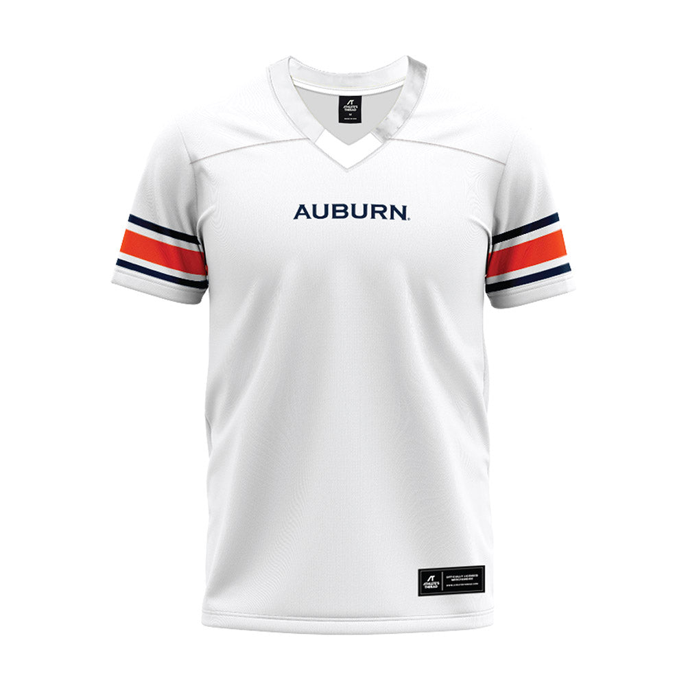 Auburn - NCAA Football : Xavier Newsom - White Premium Football Jersey-0
