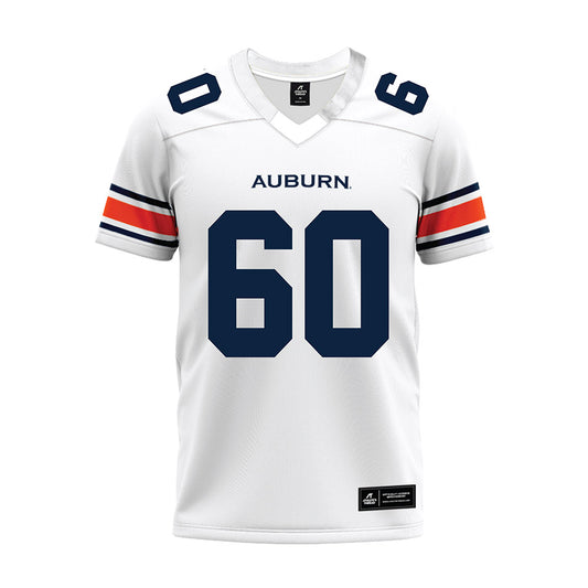 Auburn - NCAA Football : Cade Barnett - White Premium Football Jersey-0