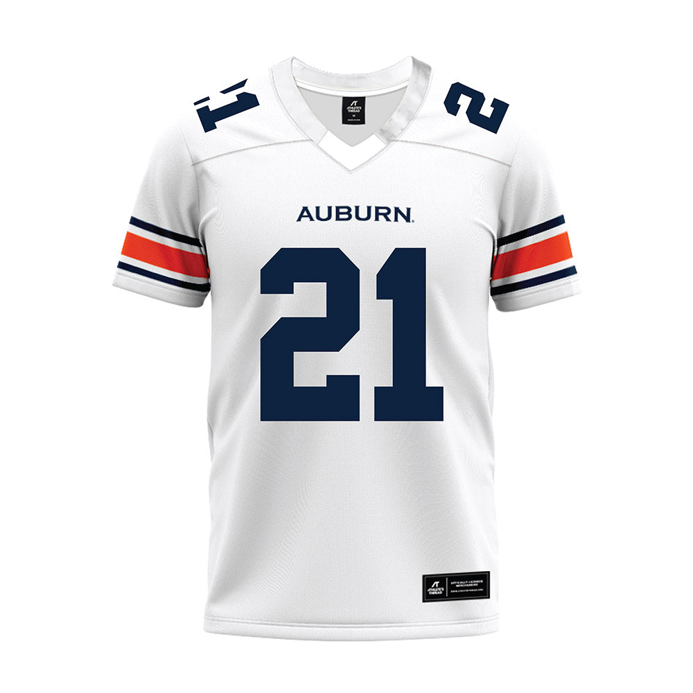 Auburn - NCAA Football : Gavin Jenkins - White Premium Football Jersey-0