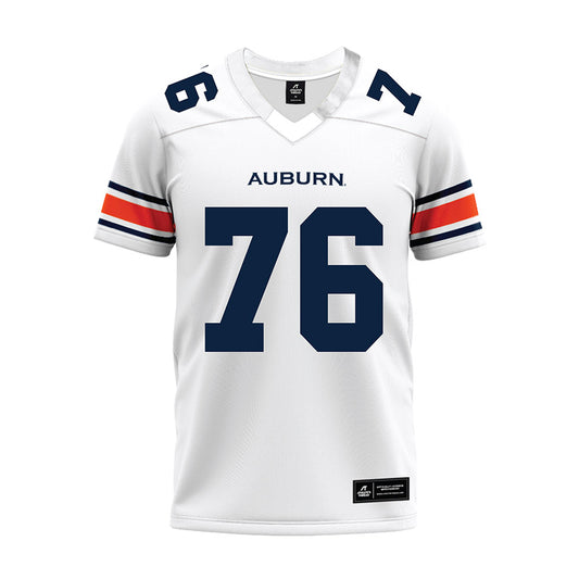 Auburn - NCAA Football : Mason Mathis - White Premium Football Jersey-0