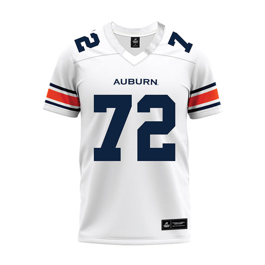 Auburn - NCAA Football : Cole Best - White Premium Football Jersey-0