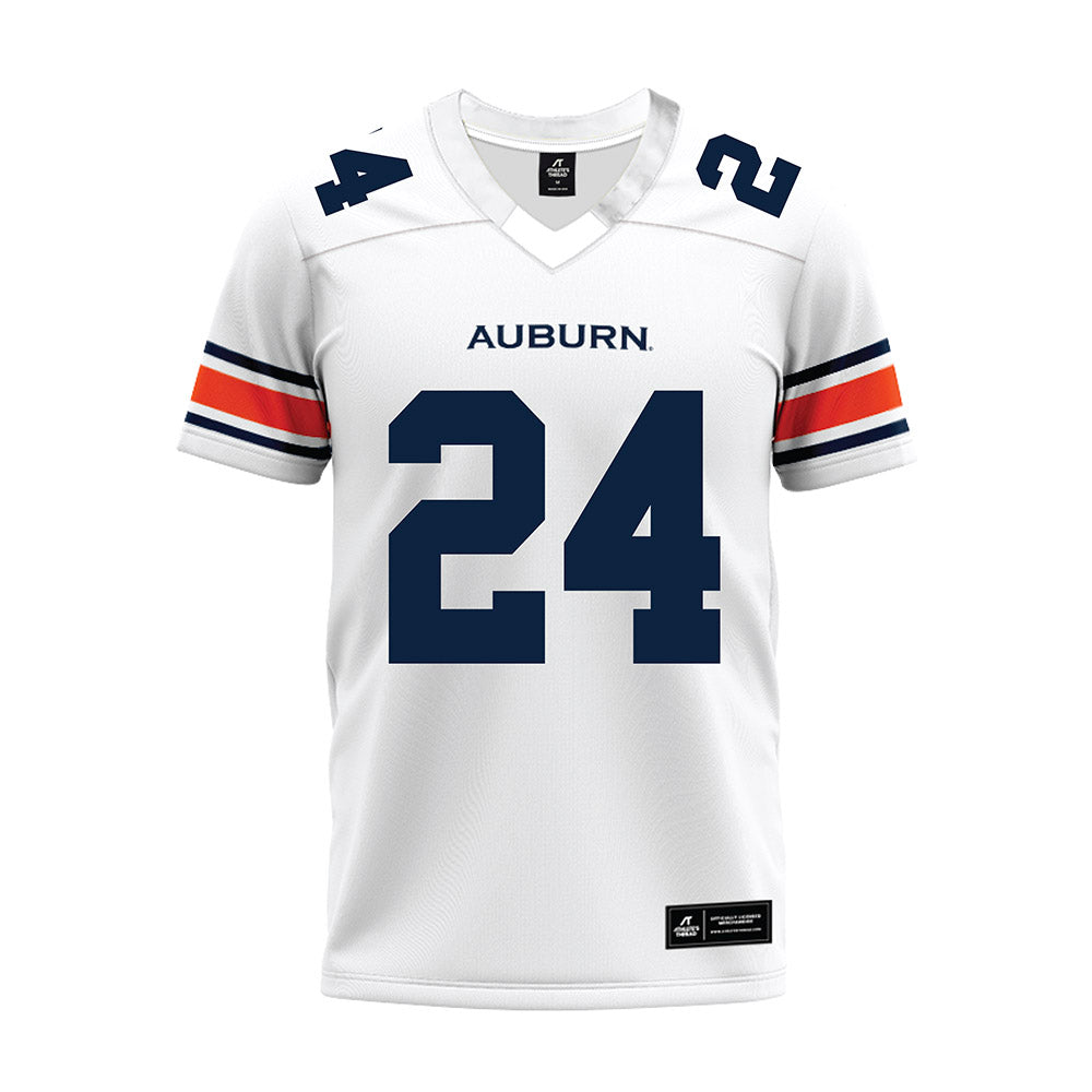 Auburn - NCAA Football : Shadarius Toodle - White Premium Football Jersey-0