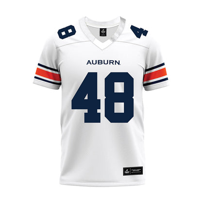 Auburn - NCAA Football : Paul Thompson Jr. - White Premium Football Jersey-0