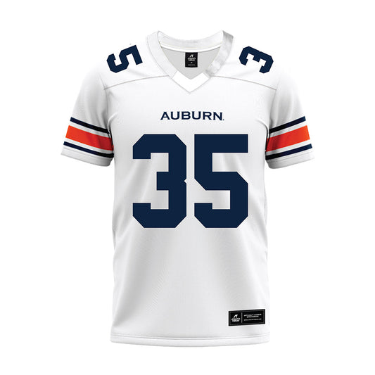 Auburn - NCAA Football : Dallas Walker IV - White Premium Football Jersey-0