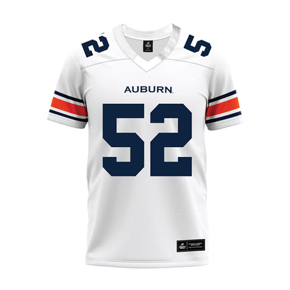 Auburn - NCAA Football : Deryc Plazz - White Premium Football Jersey-0