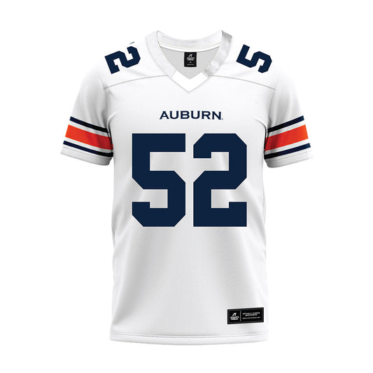 Auburn - NCAA Football : Deryc Plazz - White Premium Football Jersey-0