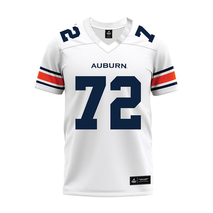 Auburn - NCAA Football : Cole Best - White Premium Football Jersey-0