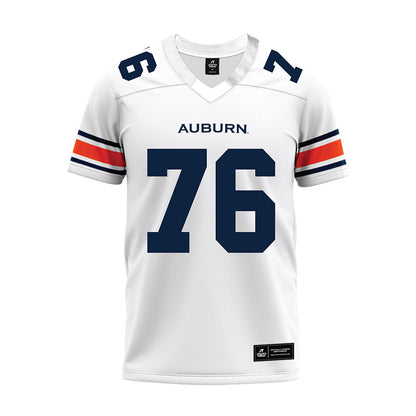 Auburn - NCAA Football : Bear McWhorter - White Premium Football Jersey-0