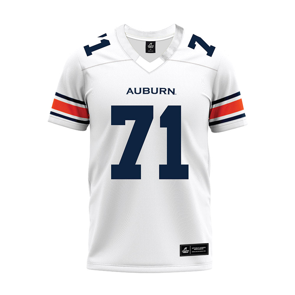 Auburn - NCAA Football : Tai Buster - White Premium Football Jersey-0