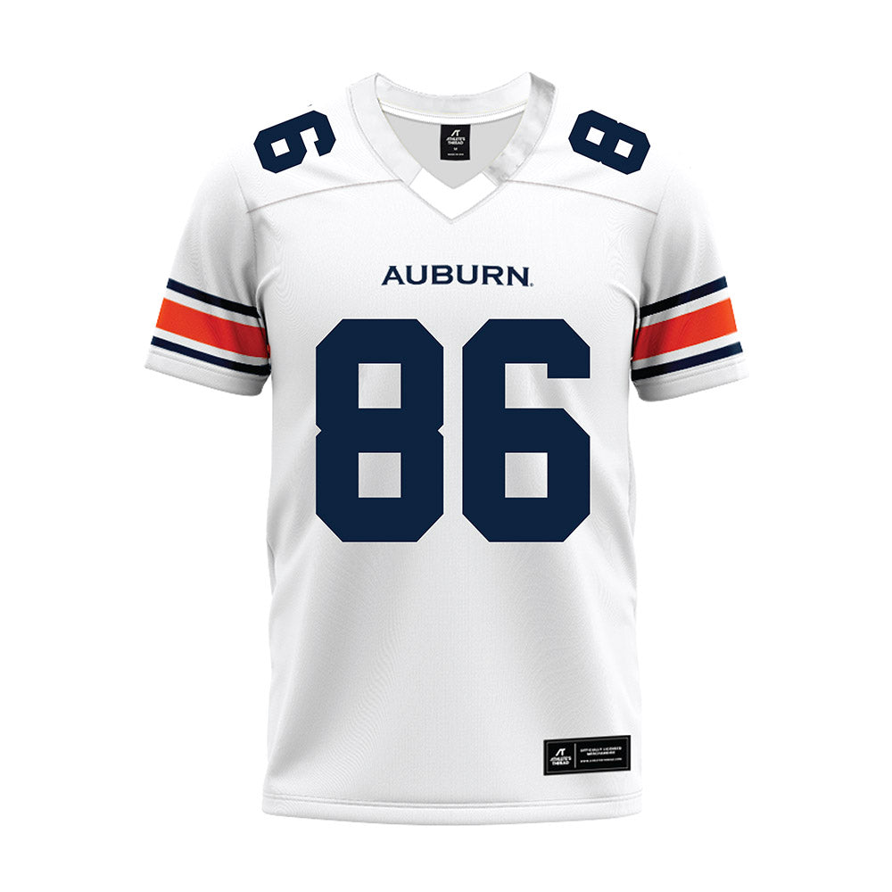 Auburn - NCAA Football : Jack Ellenburg - White Premium Football Jersey-0