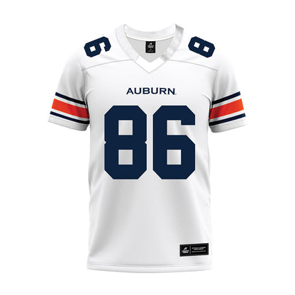 Auburn - NCAA Football : Jack Ellenburg - White Premium Football Jersey-0