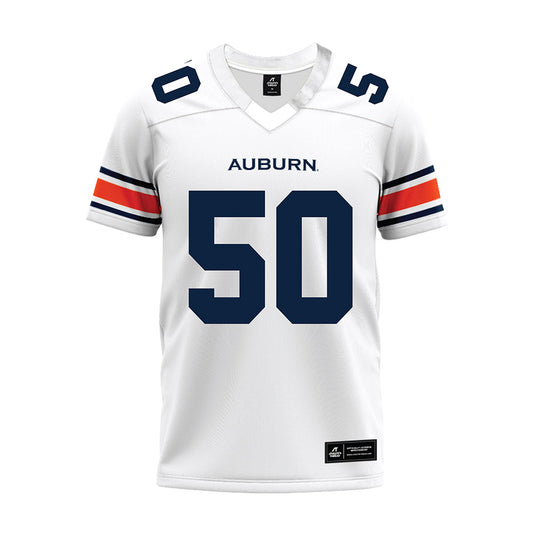 Auburn - NCAA Football : Taren Hedrick - White Premium Football Jersey-0