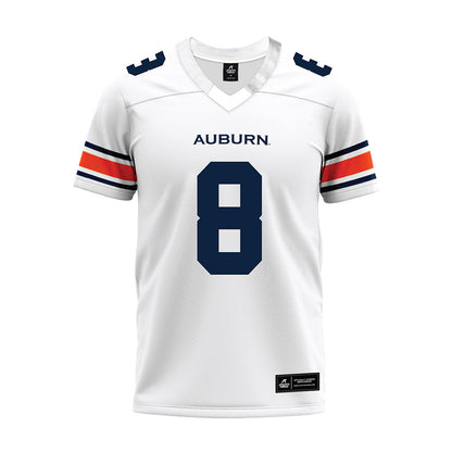 Auburn - NCAA Football : Christian Neptune - White Premium Football Jersey-0