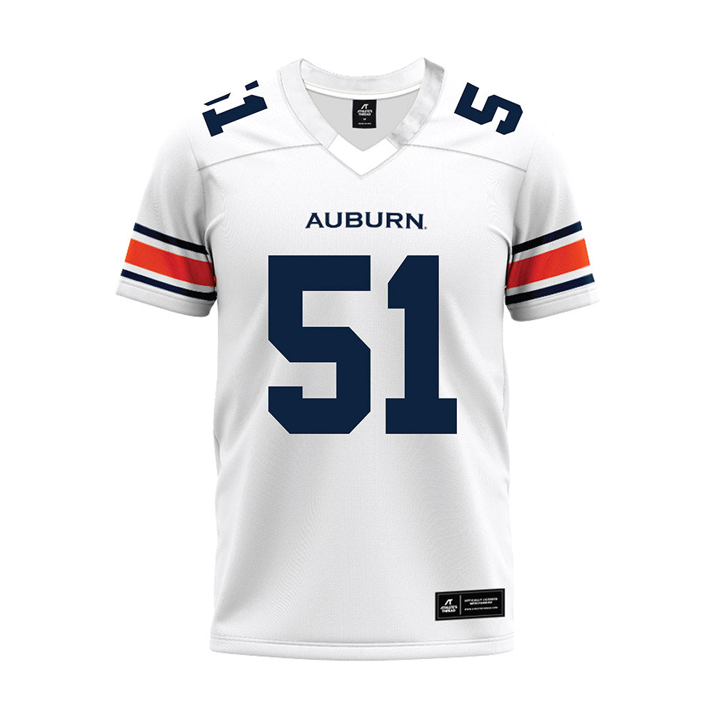 Auburn - NCAA Football : Michael Matthews-Canty - White Premium Football Jersey-0