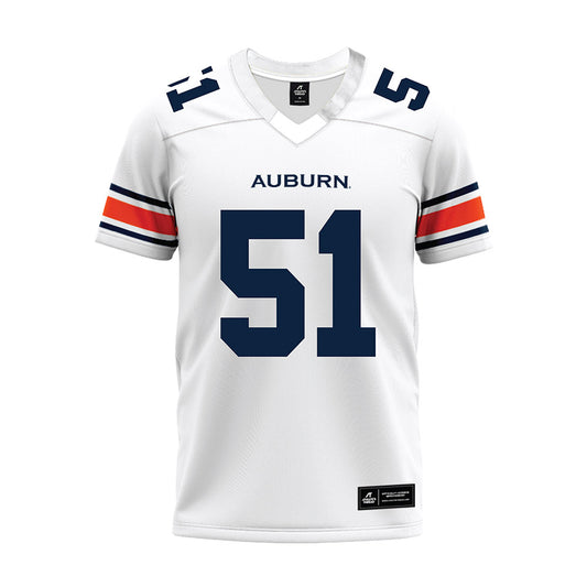 Auburn - NCAA Football : Kail Ellis - White Premium Football Jersey-0