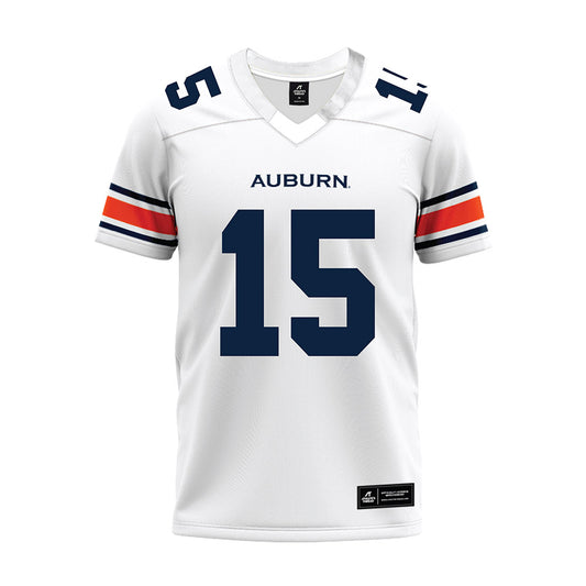 Auburn - NCAA Football : DaShawn Womack - White Premium Football Jersey-0