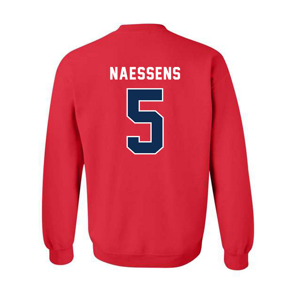 USI - NCAA Men's Soccer : Zach Naessens - Classic Shersey Crewneck Sweatshirt-1