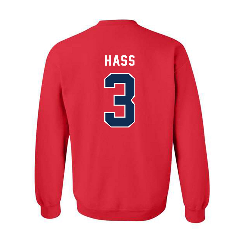 USI - NCAA Women's Soccer : Olivia Hass - Classic Shersey Crewneck Sweatshirt-1