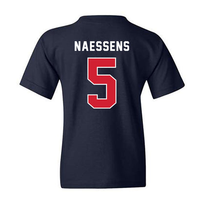 USI - NCAA Men's Soccer : Zach Naessens - Classic Shersey Youth T-Shirt-1
