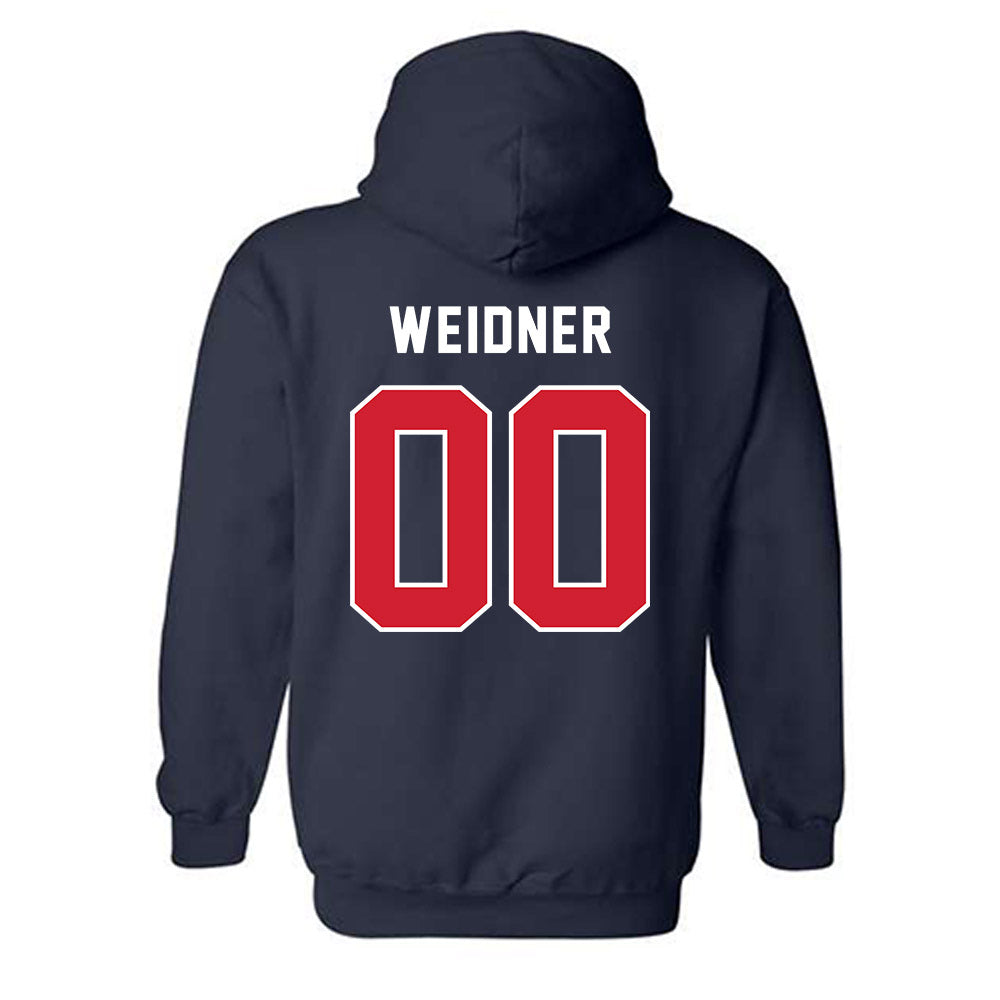 USI - NCAA Men's Soccer : Isaac Weidner - Classic Shersey Hooded Sweatshirt-1