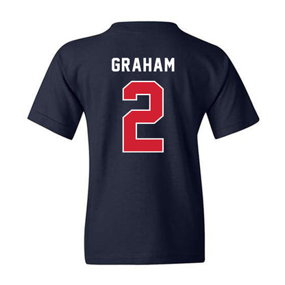 USI - NCAA Men's Soccer : Ian Graham - Classic Shersey Youth T-Shirt-1