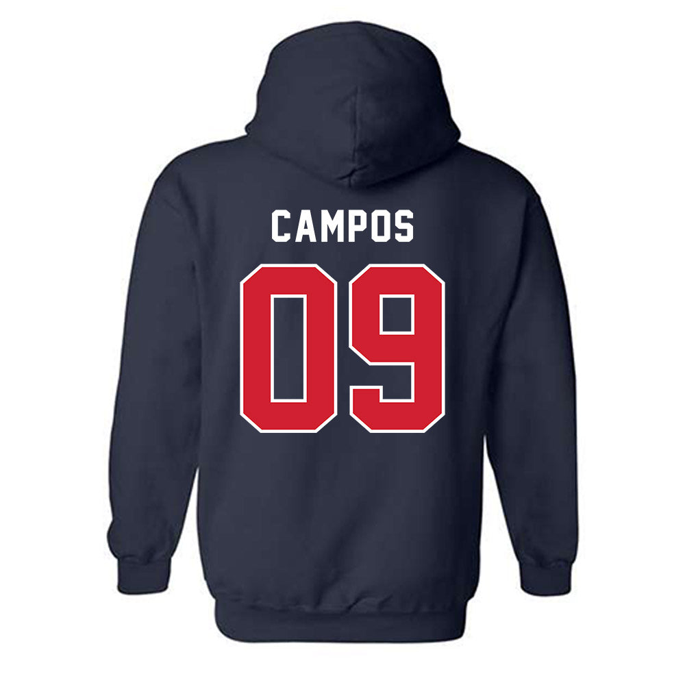 USI - NCAA Women's Soccer : Paulina Campos - Classic Shersey Hooded Sweatshirt-1