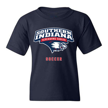 USI - NCAA Men's Soccer : Zach Naessens - Classic Shersey Youth T-Shirt-0