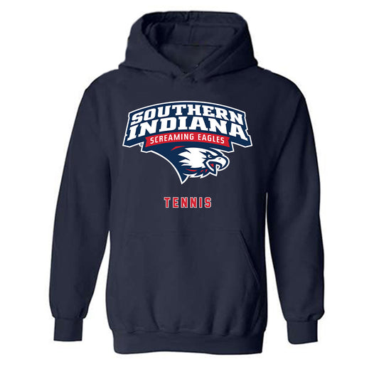USI - NCAA Women's Tennis : Claire Meyer - Classic Shersey Hooded Sweatshirt-0