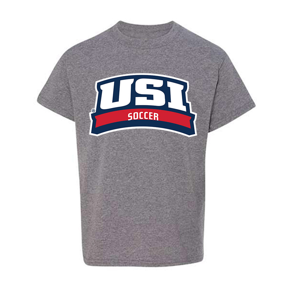 USI - NCAA Men's Soccer : Nolan Stevens - Classic Shersey Youth T-Shirt-0