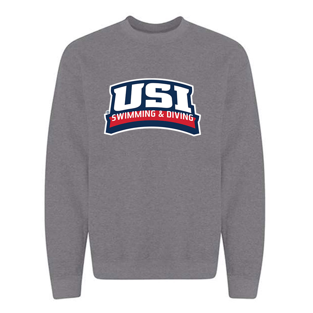 USI - NCAA Men's Swimming & Diving : Jarrett Watkins - Classic Shersey Crewneck Sweatshirt-0