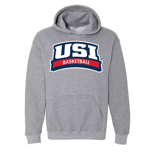 USI - NCAA Women's Basketball : Maddy Fay - Classic Shersey Hooded Sweatshirt-0