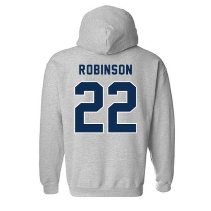 USI - NCAA Women's Soccer : Hailey Robinson - Classic Shersey Hooded Sweatshirt-1