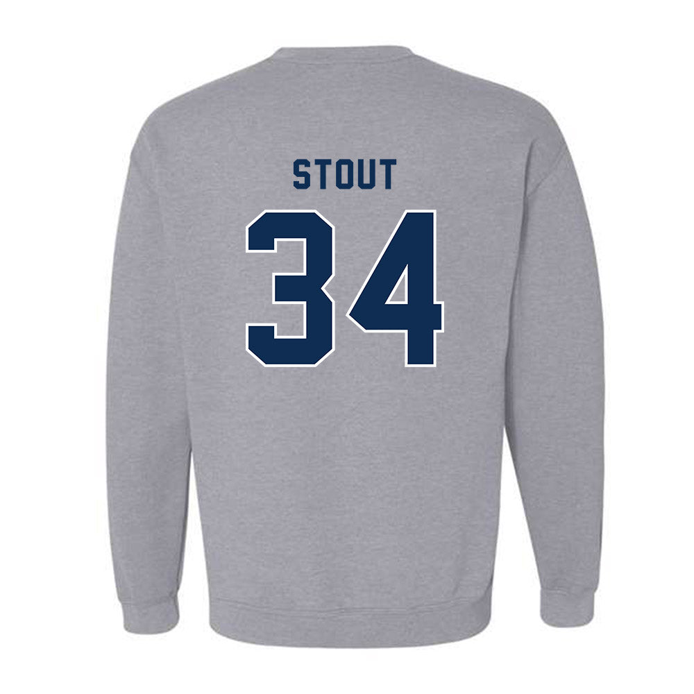 USI - NCAA Baseball : Sage Stout - Classic Shersey Crewneck Sweatshirt-1