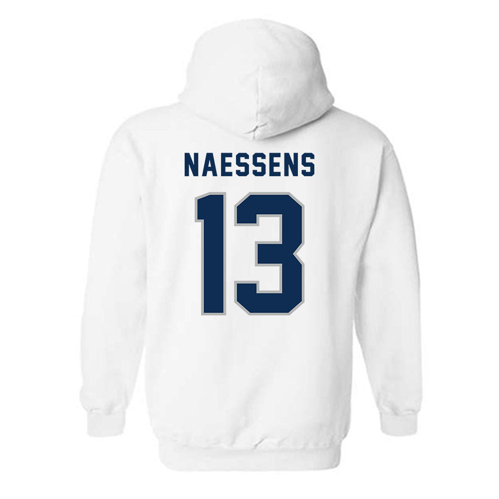 USI - NCAA Men's Soccer : Zach Naessens - Classic Shersey Hooded Sweatshirt-1