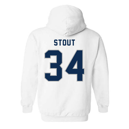 USI - NCAA Baseball : Sage Stout - Classic Shersey Hooded Sweatshirt-1